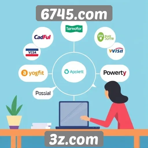 Explorando as opções de pagamento disponíveis no 6745.com